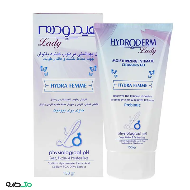 ژل بهداشتی مرطوب کننده بانوان هیدرودرم